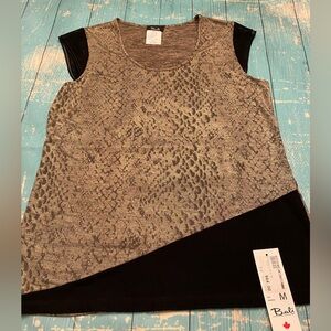 Bali Gold Snake 🐍 Print Top